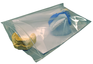 Lab Transport Bags + dental lab bags - transparent unprinted