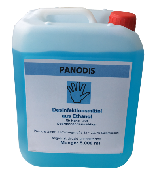 Desinfektionsmittel - 5.000 ml | Karton mit 3 Kanistern