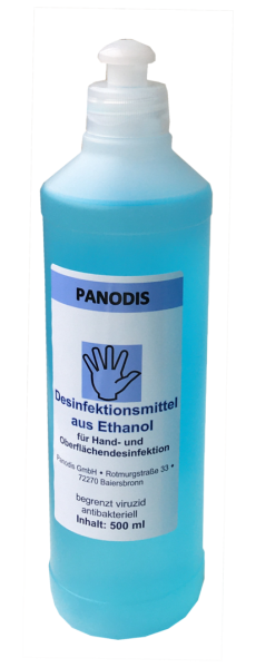Desinfektionsmittel - 500 ml | Karton mit 12 Flaschen